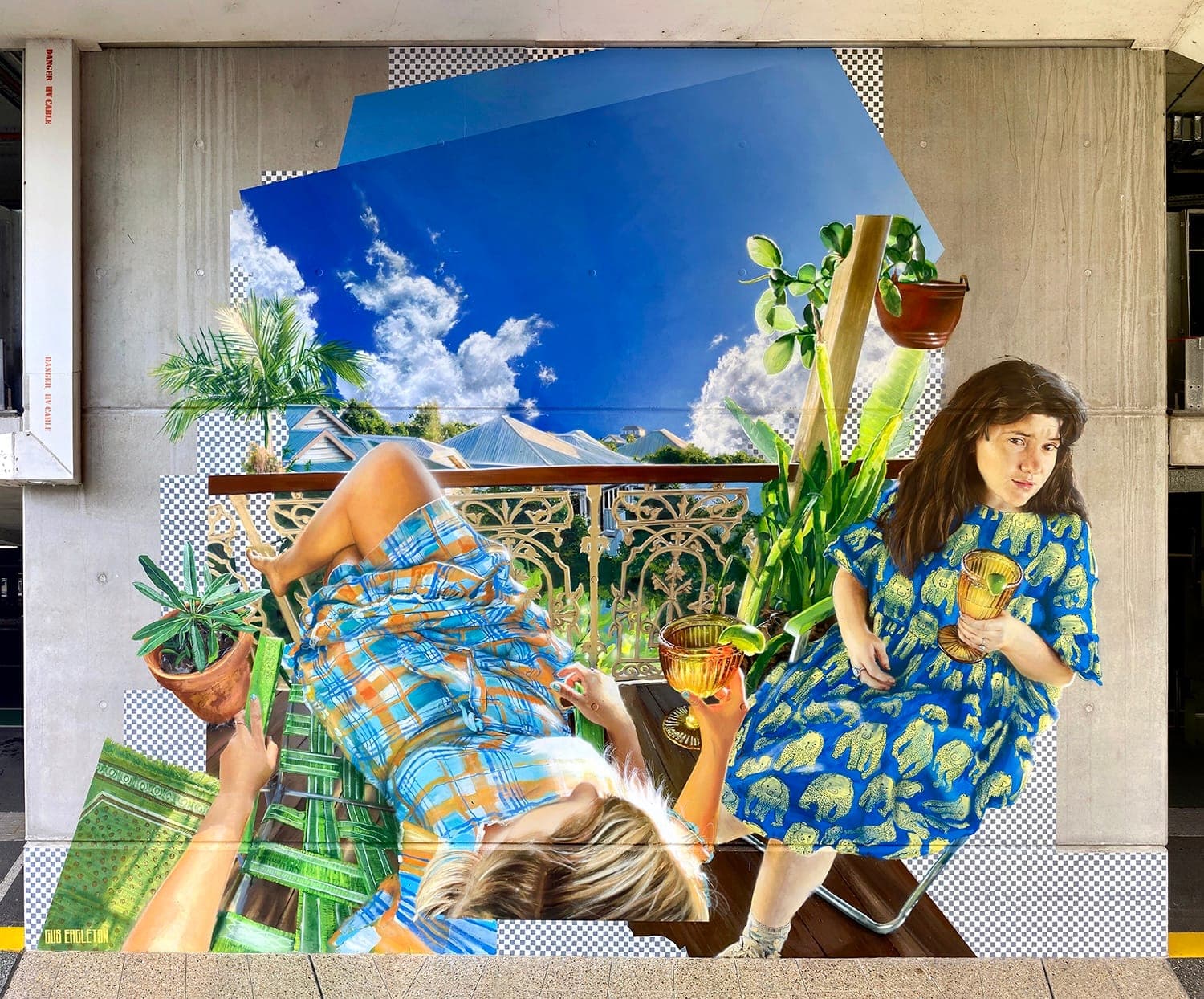 Brisbane Airport Murals
