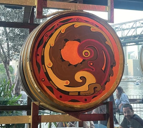 Felons Barrel Painting Program