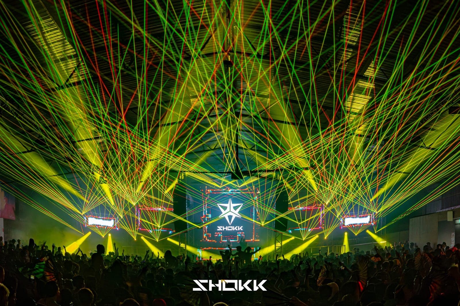 Green lasers, warehouse wide